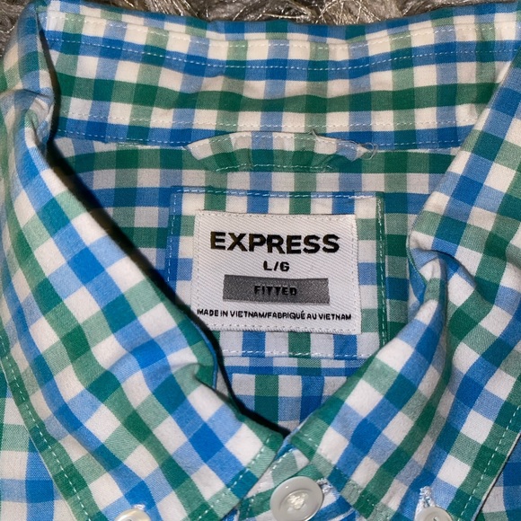 Express Button Down Dress Shirt - Picture 2 of 2